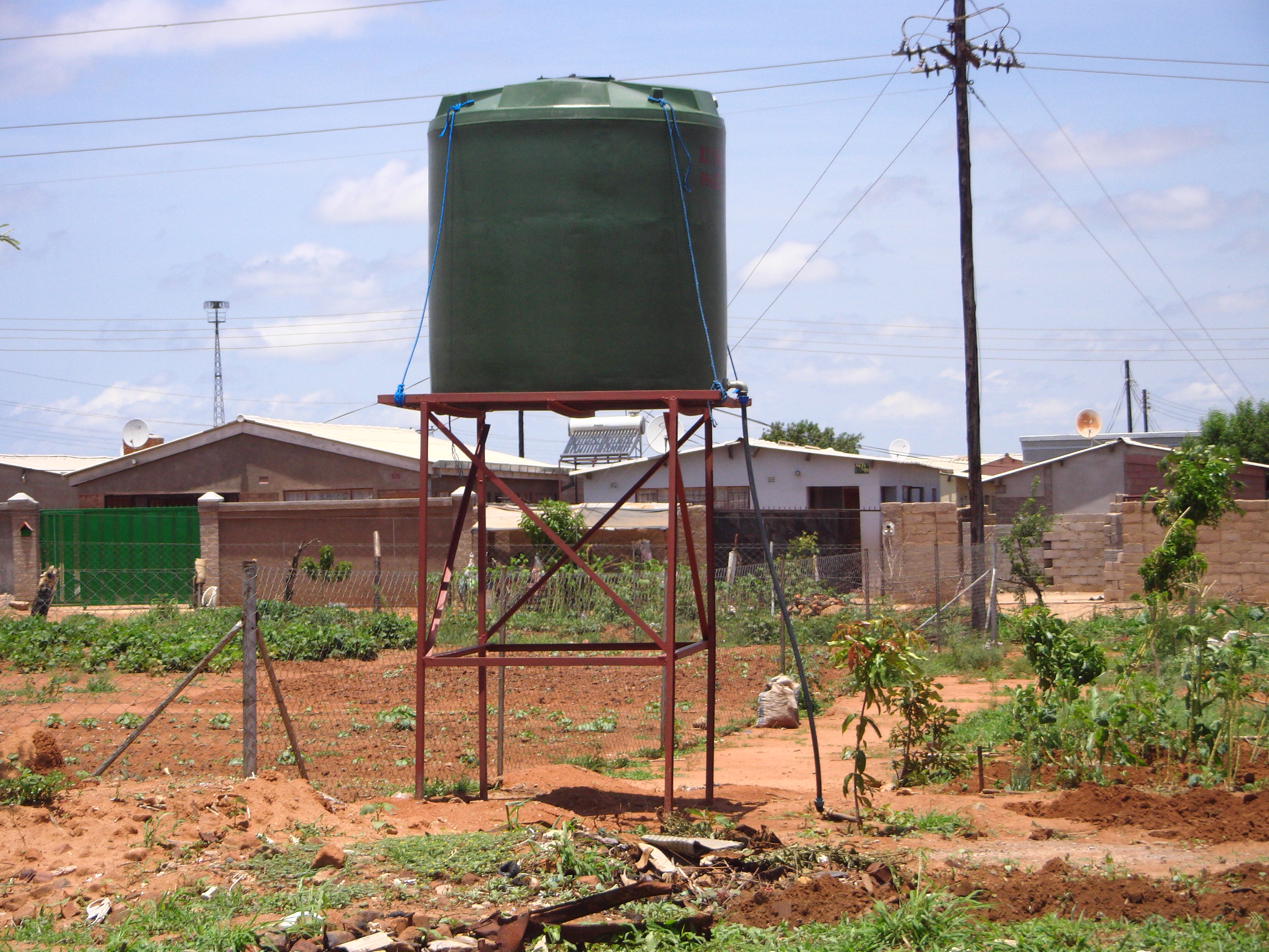 Ward 27 water tank