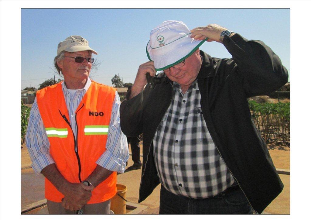 ZDDT nutritional gardens visited by Australian delegation